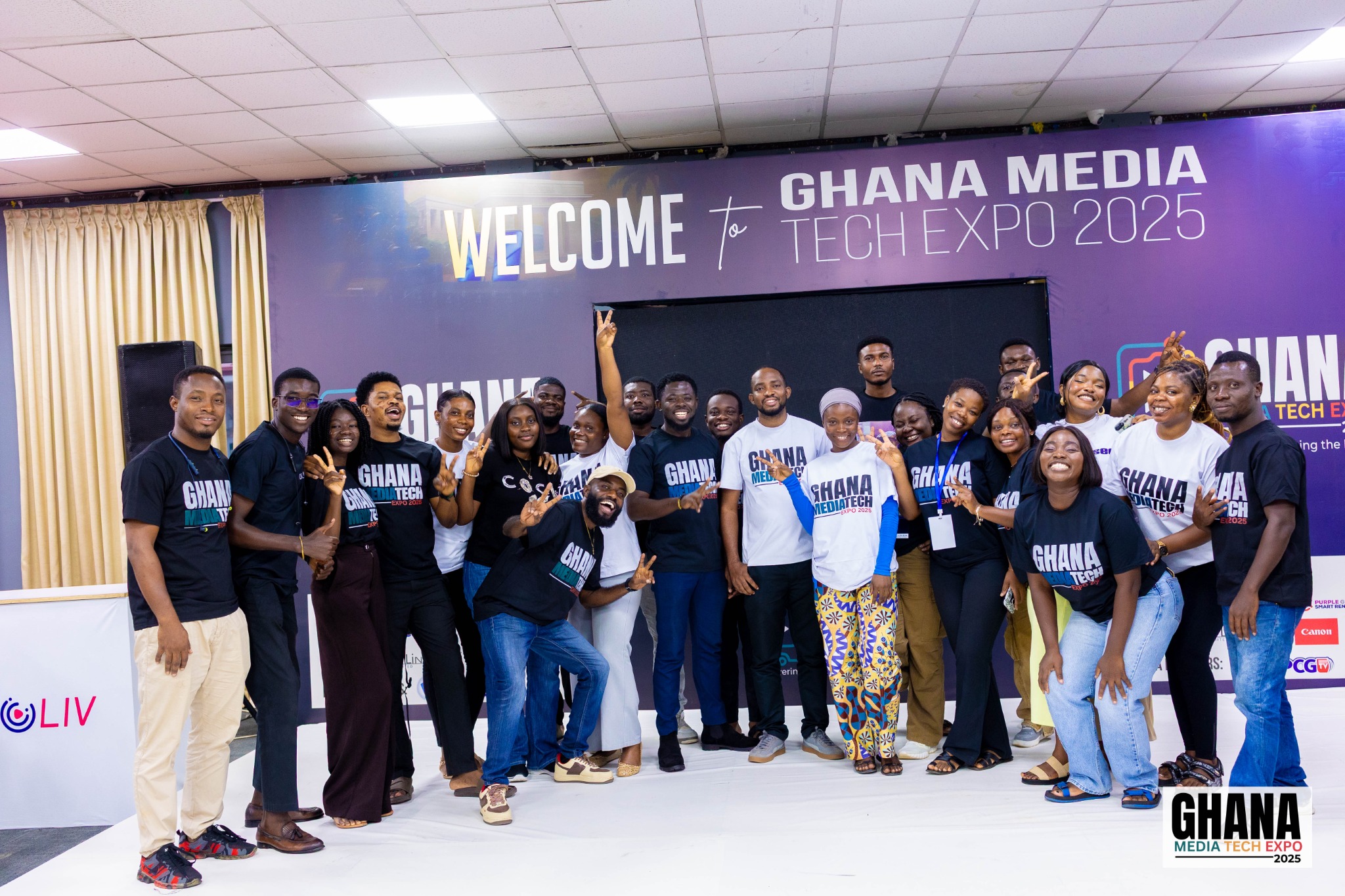 The Ghana Media Tech Expo 2025 organising team